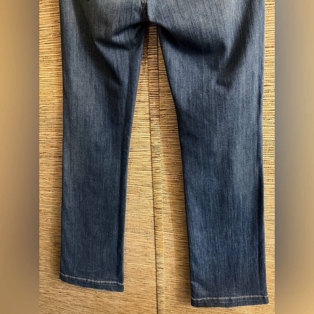 GAP 1969 Long & Lean Jeans Women Size 25 Blue Slim Bootcut Low Rise - Picture 6 of 9
